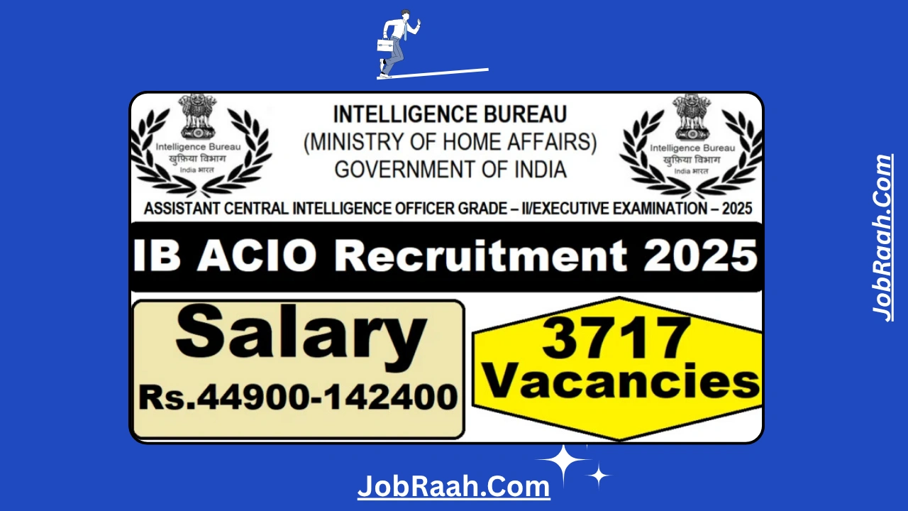 IB ACIO Recruitment 2025