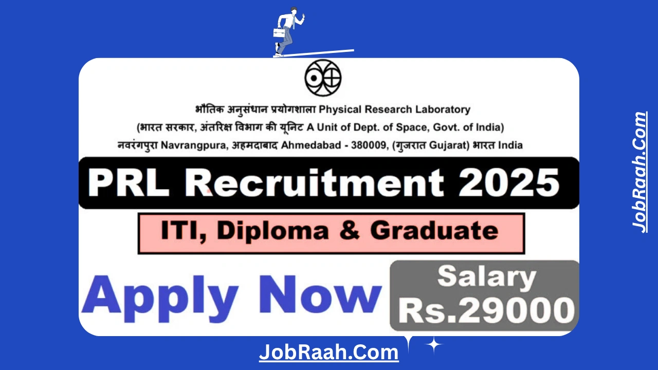 PRL Recruitment 2025