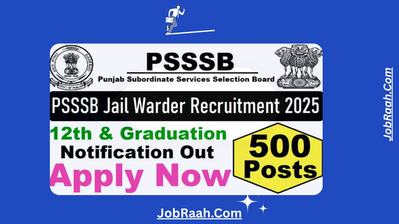 Punjab Jail Warder Vacancy 2025