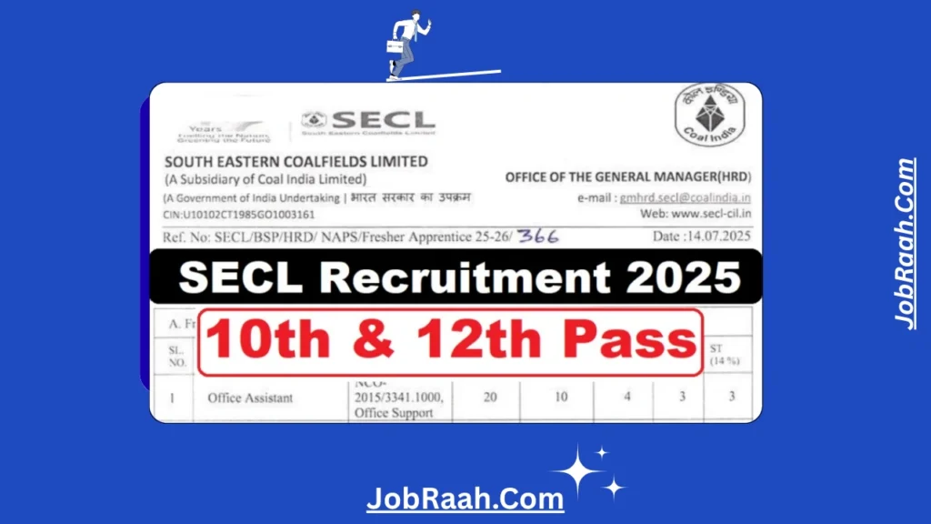 SECL Apprentice Recruitment