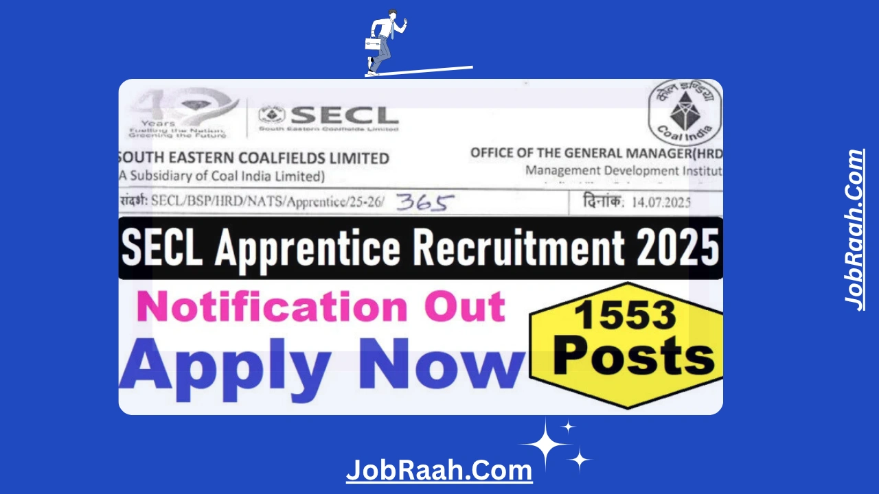 SECL Apprentice Recruitment 2025
