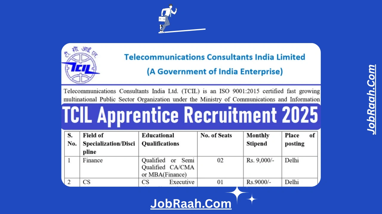 TCIL Apprentice Recruitment 2025