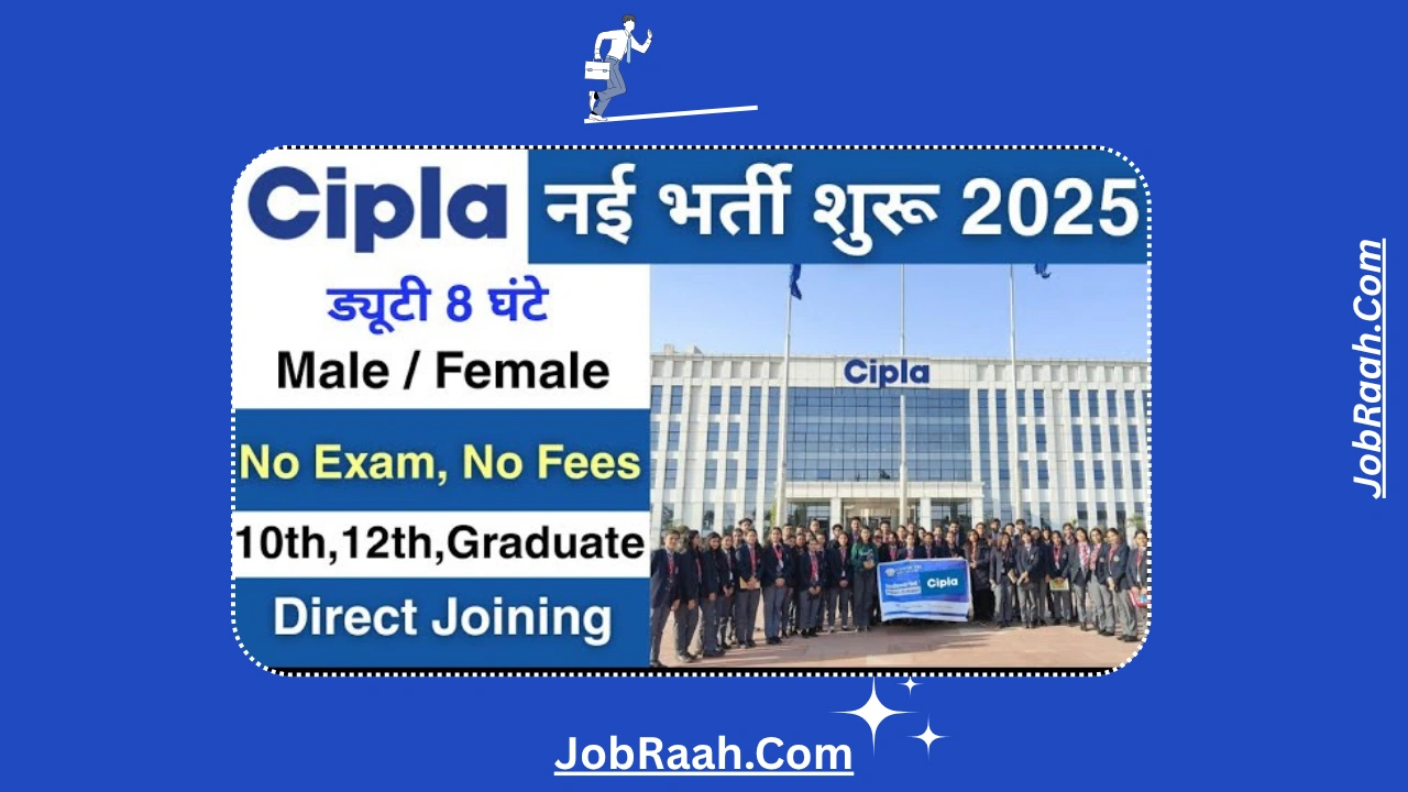 Cipla Recruitment 2025