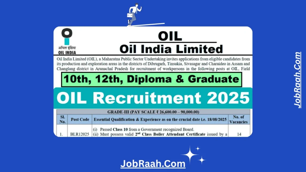 Oil India Apprentice Jobs 2025